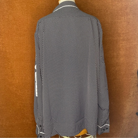 EPTM. Downtown Shirt Long Sleeve Polka Dot Shirt, Size L. - Picture 5 of 9